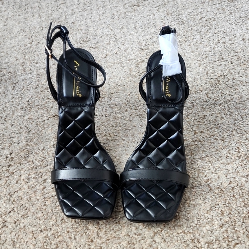 Anne Michelle Black Kush Heels